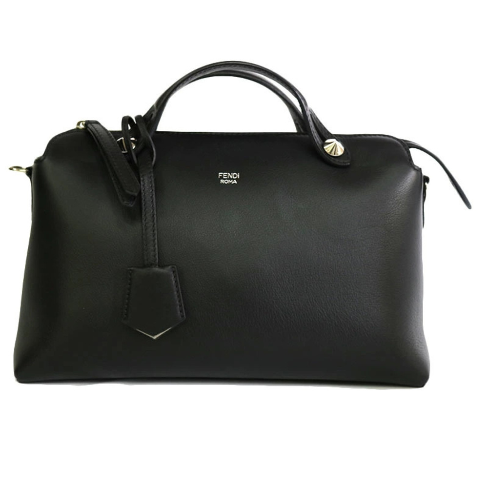 Fendi Leather Shoulder Black Way By The Bag